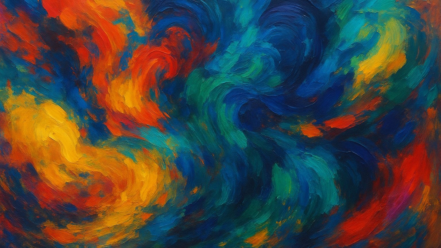 Интуитивная живопись работа с подсознанием через цвет